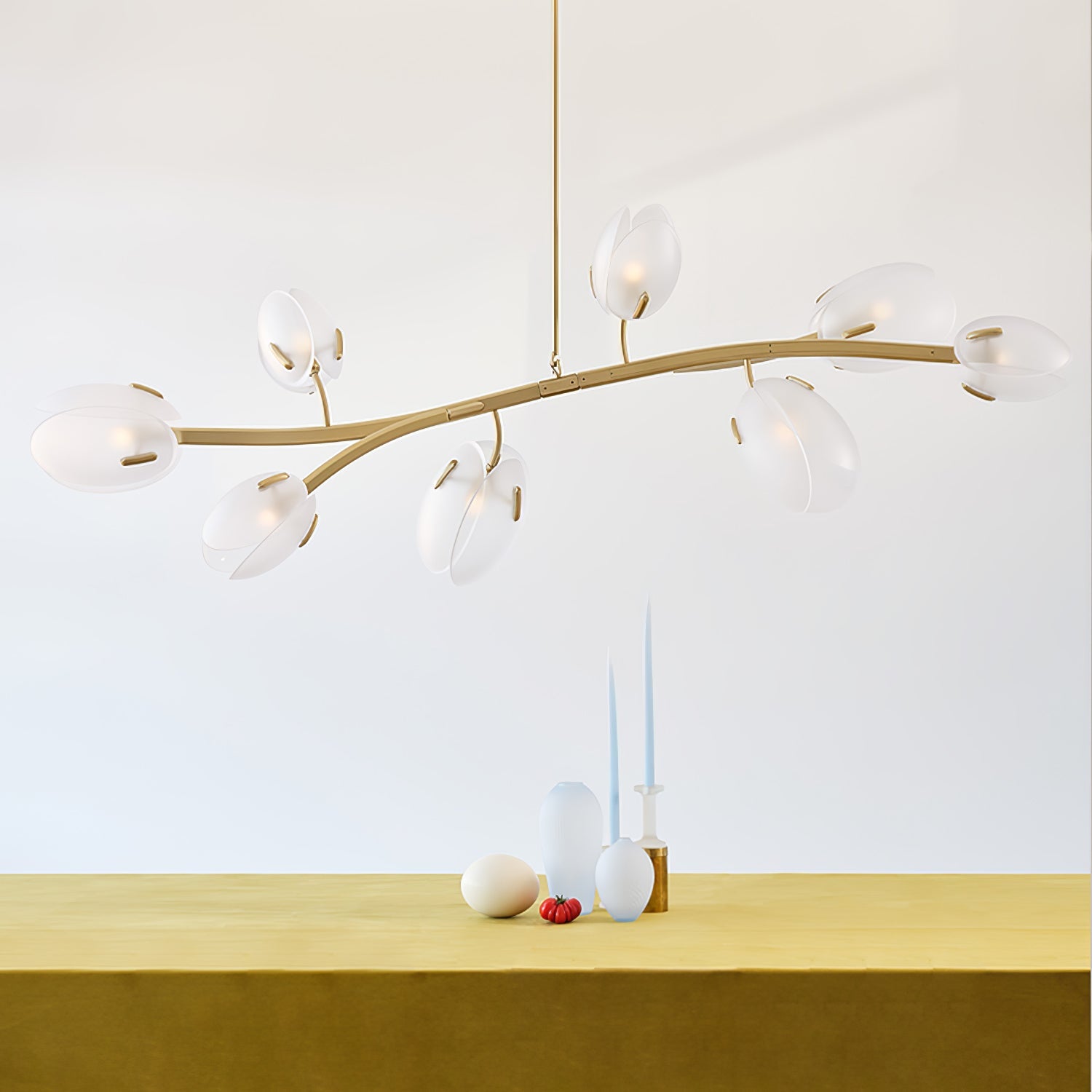 Blossom Contemporary Glass Chandelier - Blowlighting