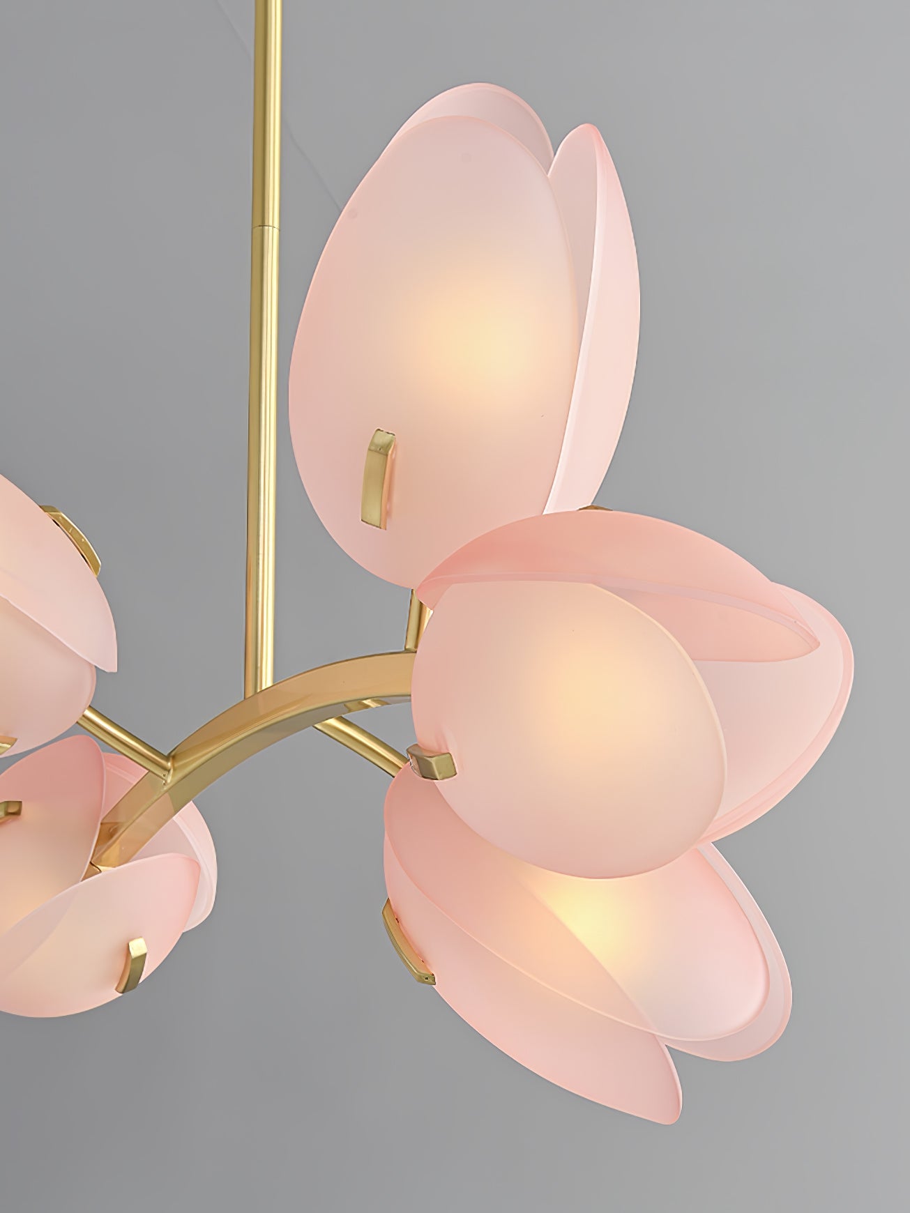 Blossom Contemporary Glass Chandelier - Blowlighting