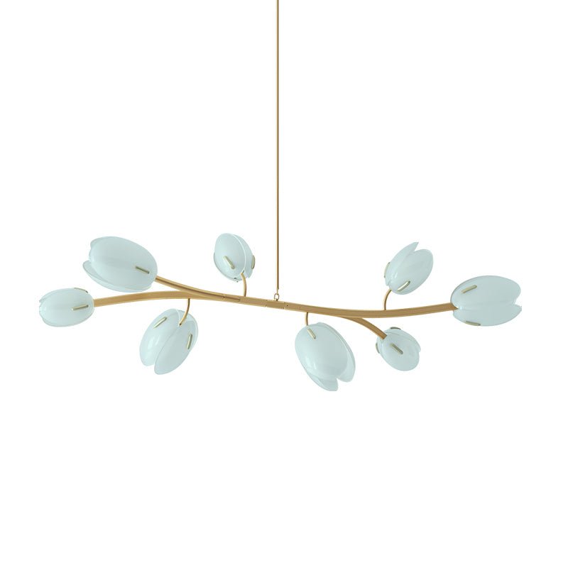 Blossom Contemporary Glass Chandelier - Blowlighting