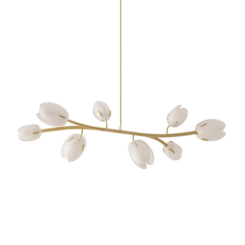 Blossom Contemporary Glass Chandelier - Blowlighting