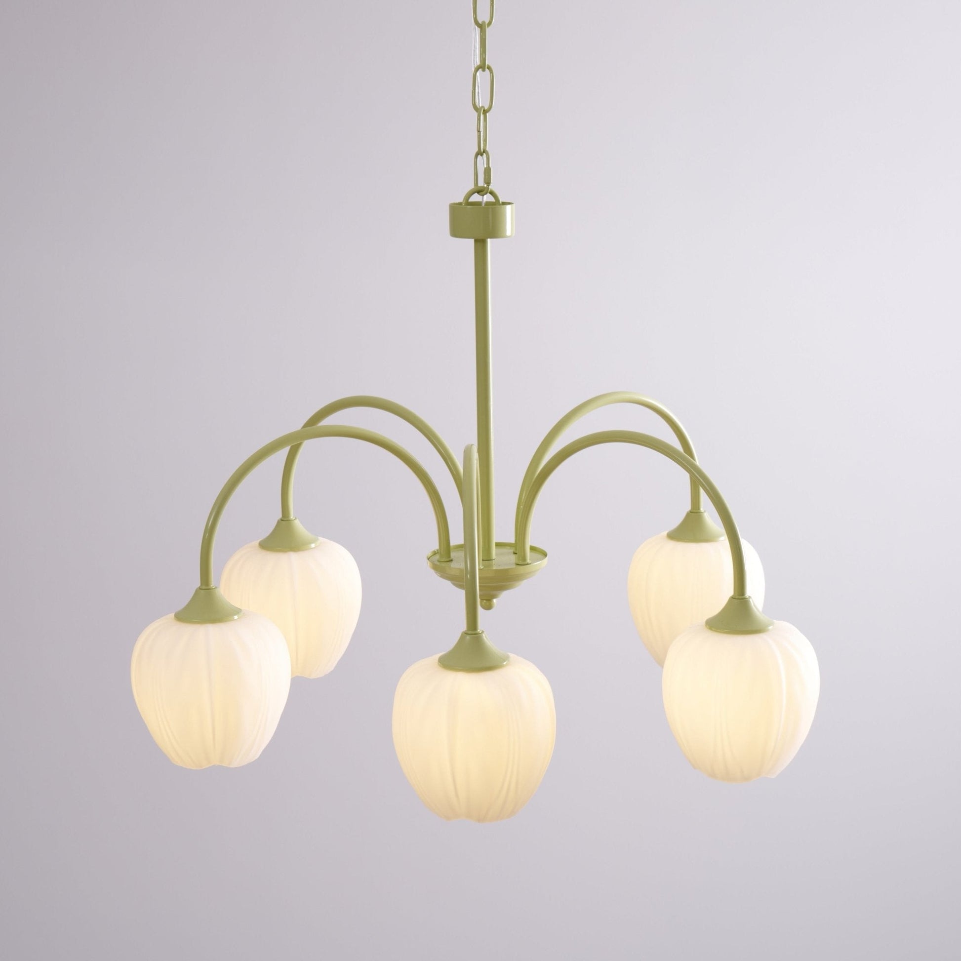 Tulip Matcha Chandelier - Blowlighting
