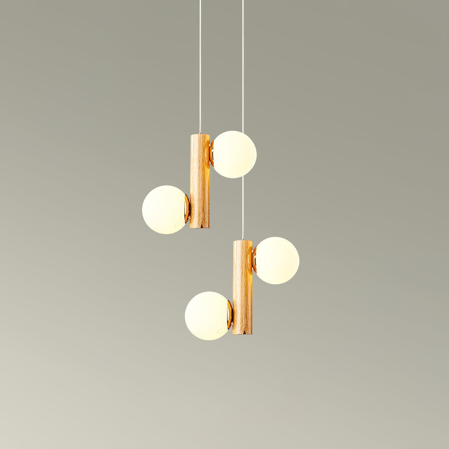 Tupelo Double Pendant Lamp - Blowlighting