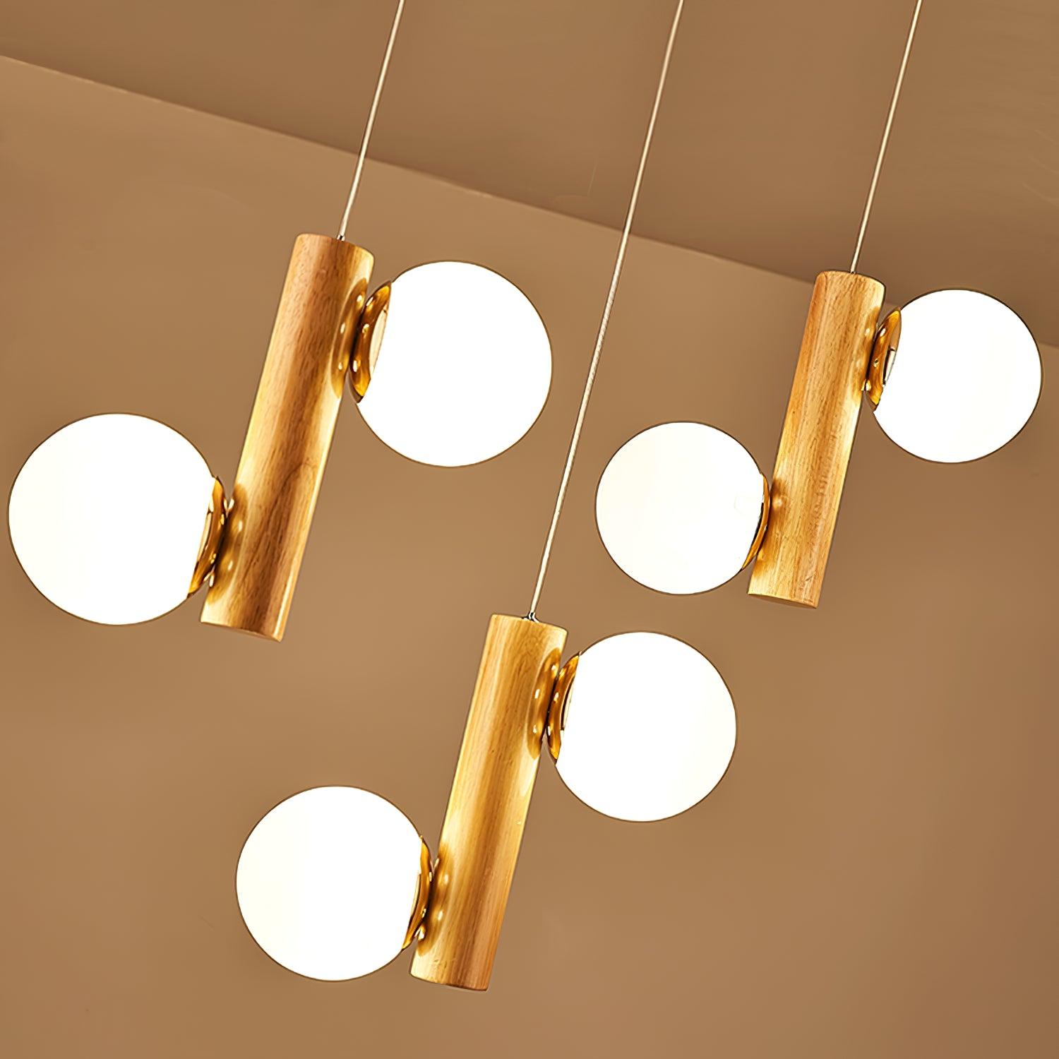 Tupelo Double Pendant Lamp - Blowlighting