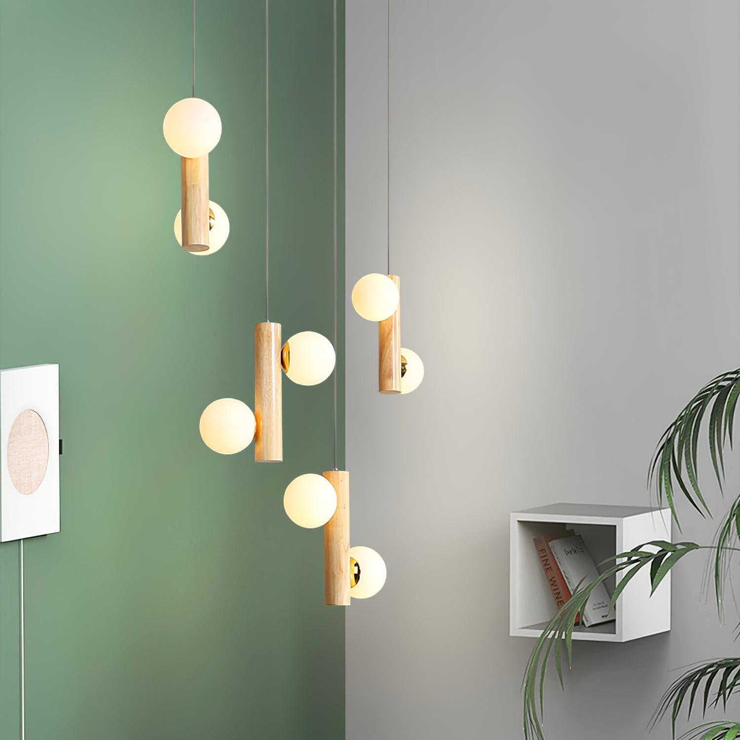 Tupelo Double Pendant Lamp - Blowlighting