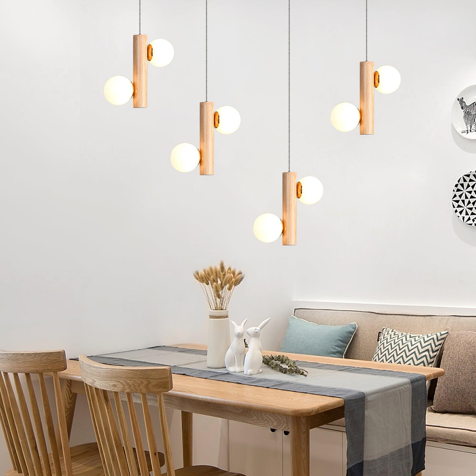Tupelo Double Pendant Lamp - Blowlighting