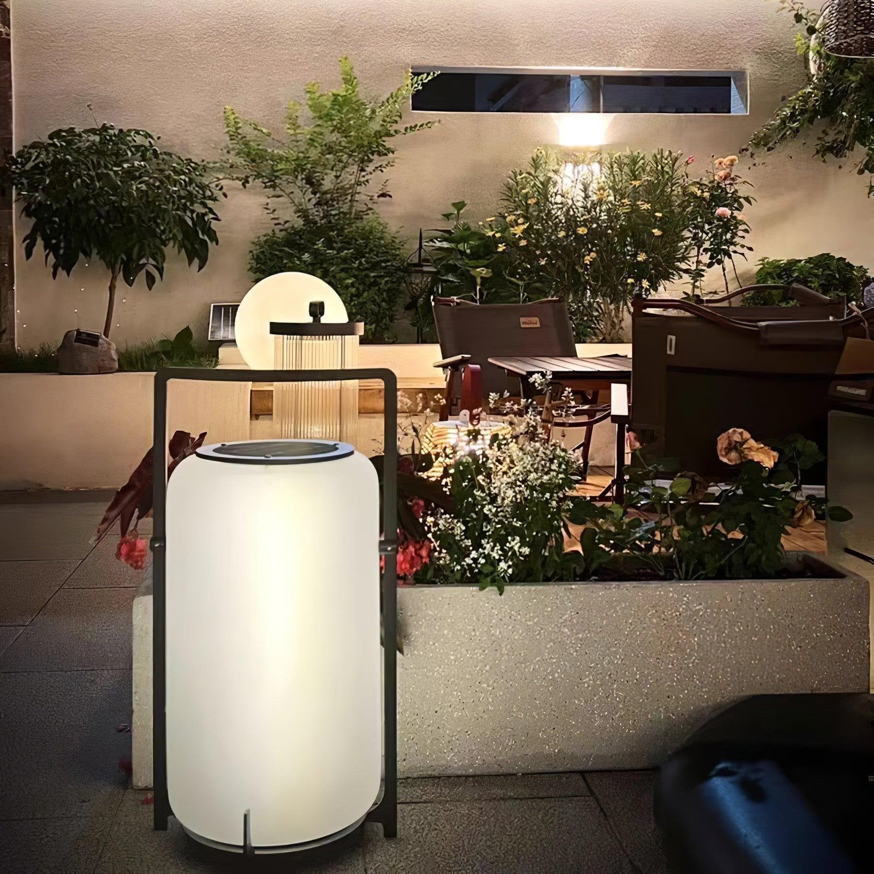 Twilight Lantern Solar Outdoor Table Lamp - Blowlighting