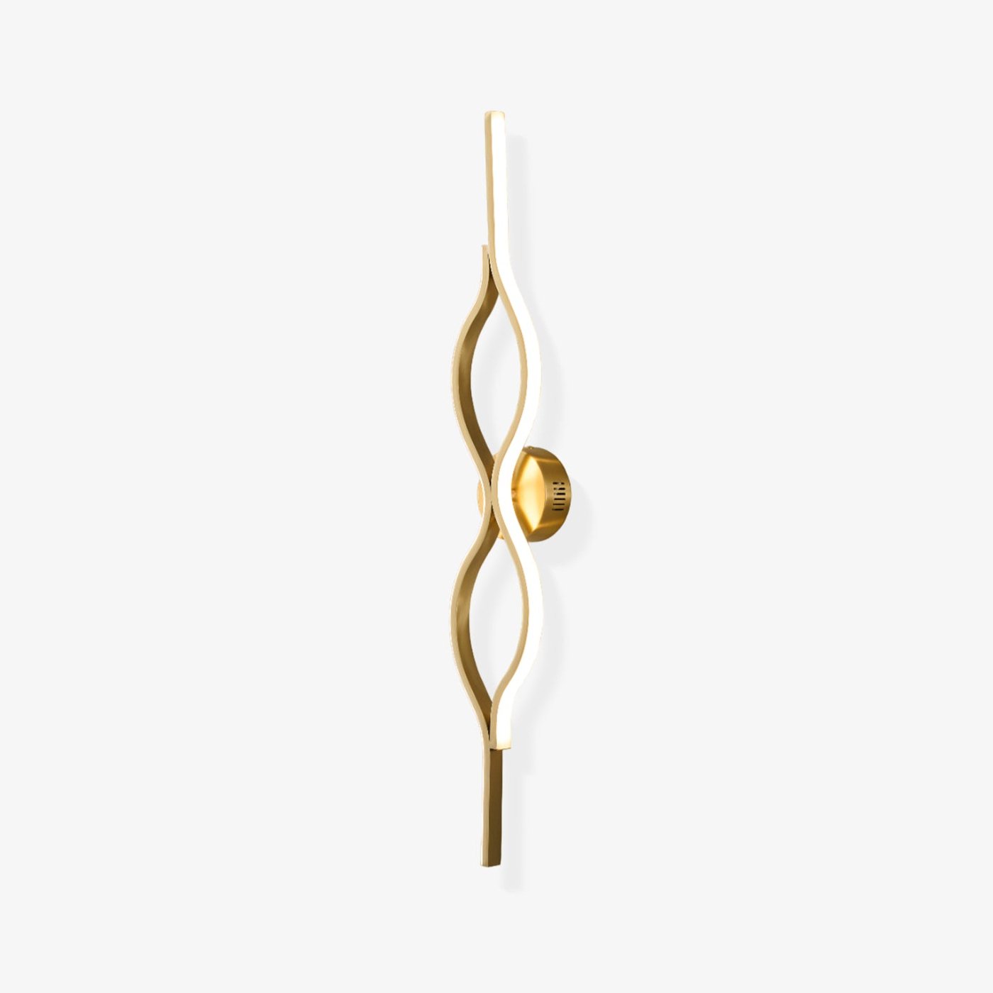 Twist Brass Wall Light - Blowlighting