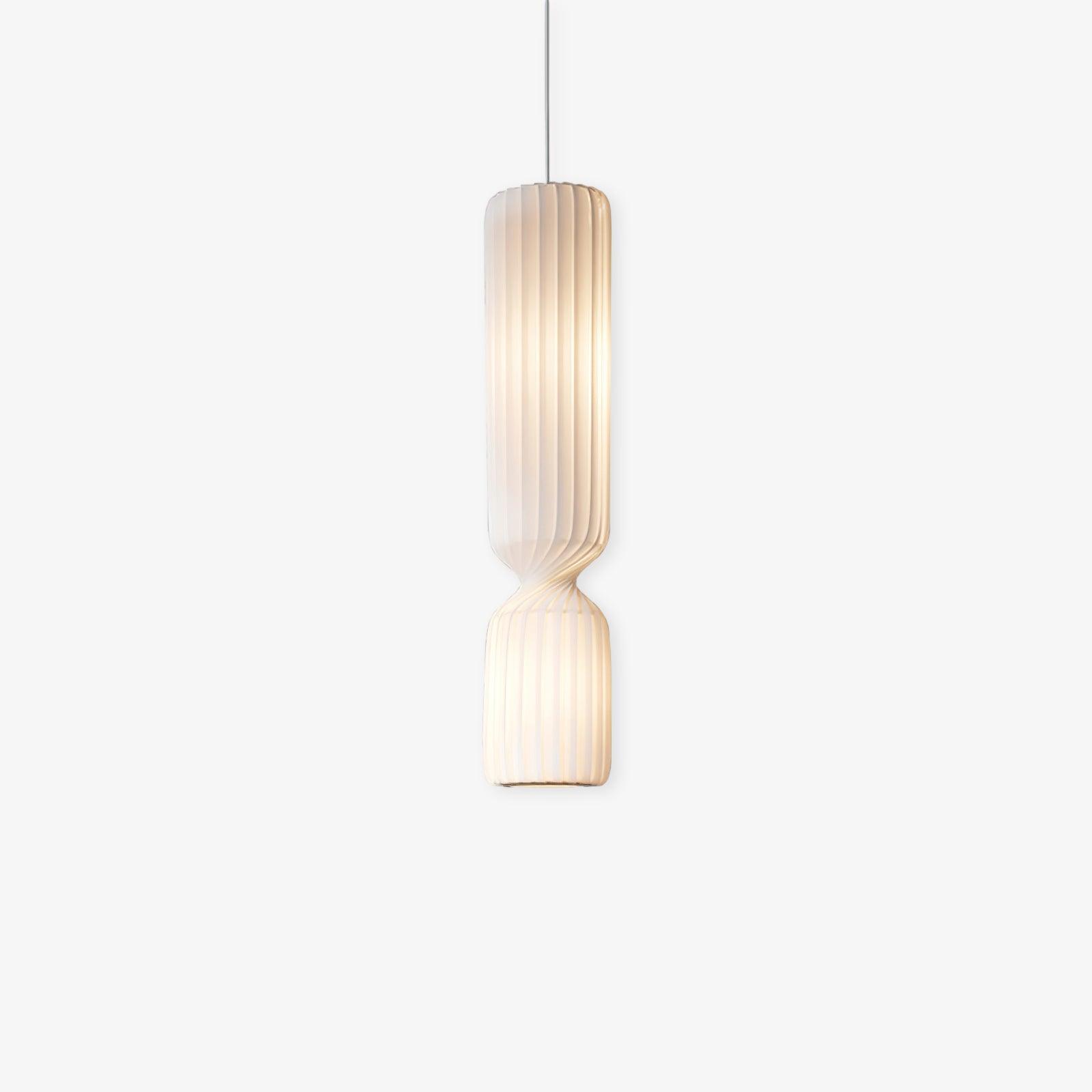 Twist Minimalist PVC Pendant Lamp - Blowlighting