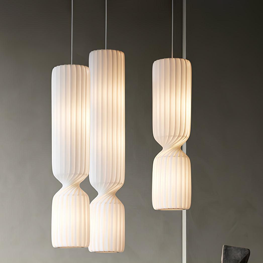 Twist Minimalist PVC Pendant Lamp - Blowlighting