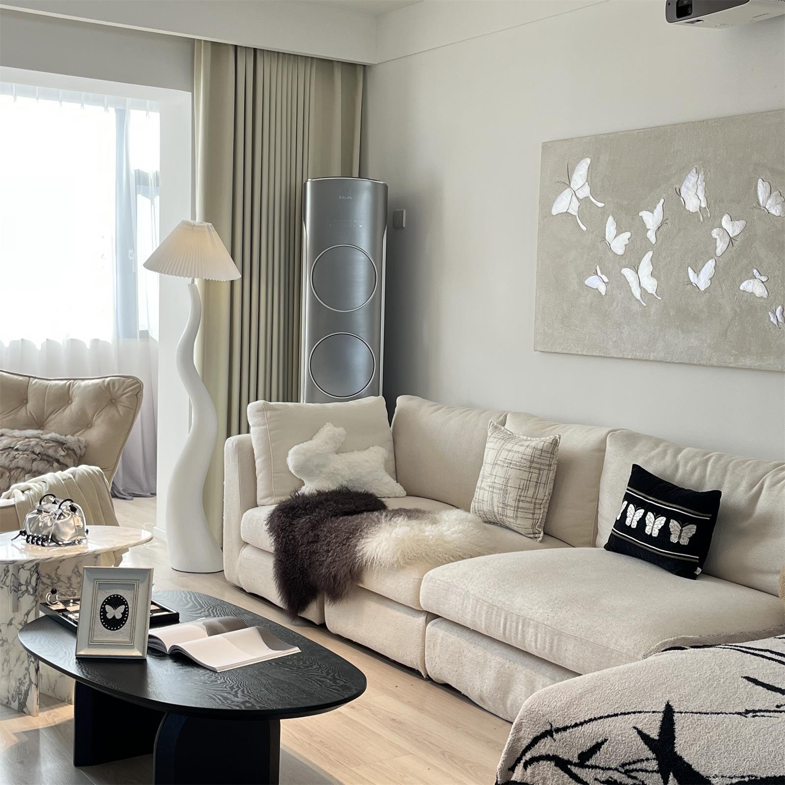 Twisted Pleated Floor Lamp - Blowlighting