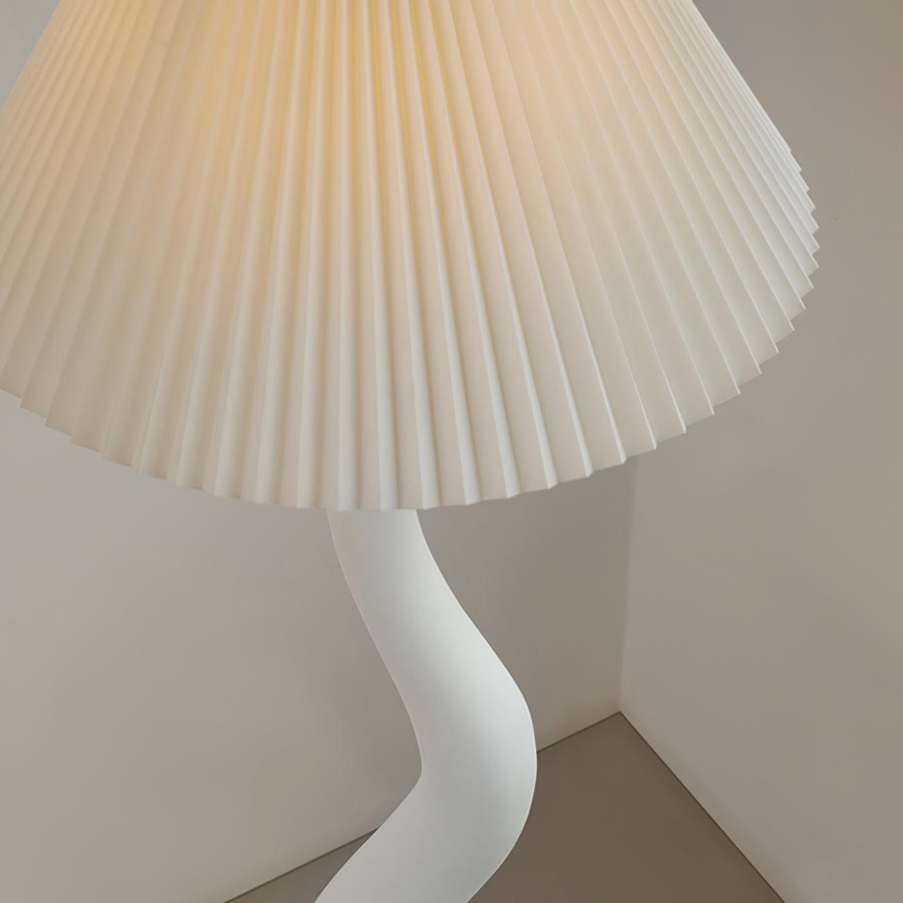 Twisted Pleated Floor Lamp - Blowlighting