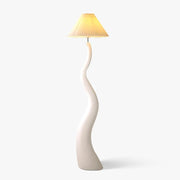 Twisted Pleated Floor Lamp - Blowlighting