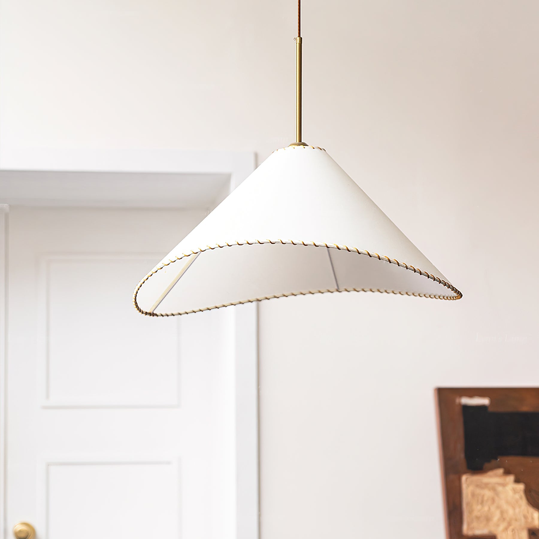 Twisted Shade Pendant Lamp - Blowlighting