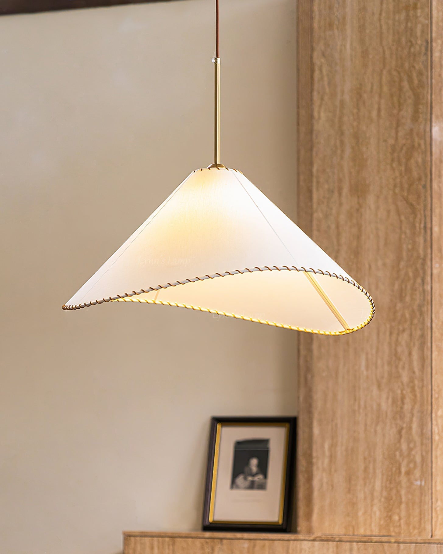 Twisted Shade Pendant Lamp - Blowlighting