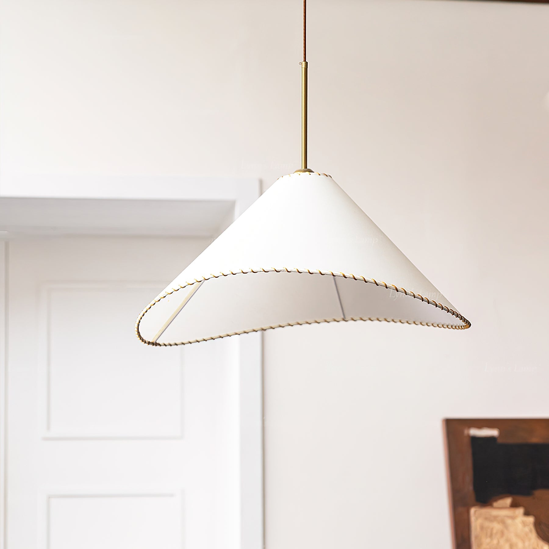 Twisted Shade Pendant Lamp - Blowlighting