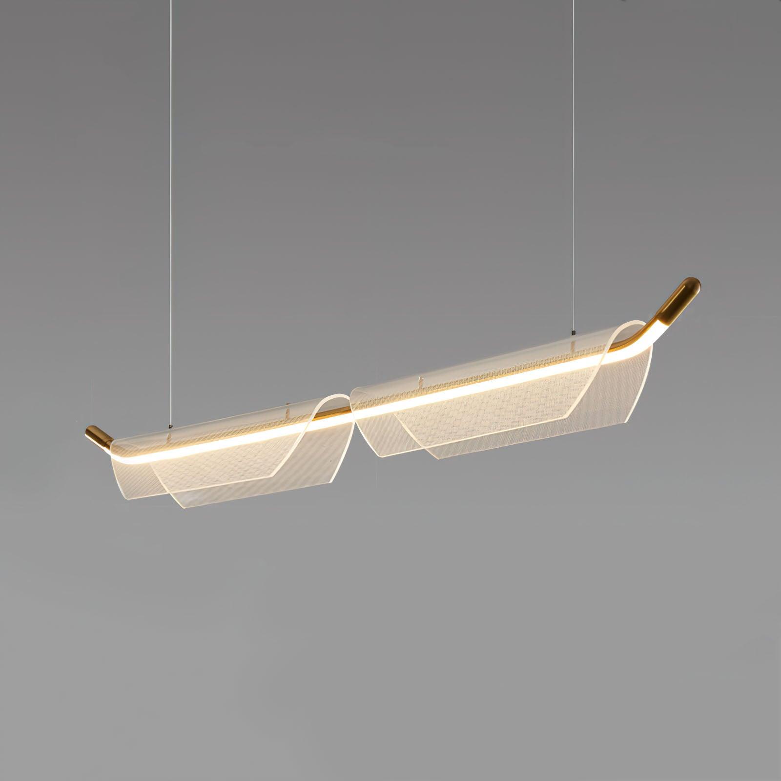 Two Boats Acrylic Pendant Light - Blowlighting