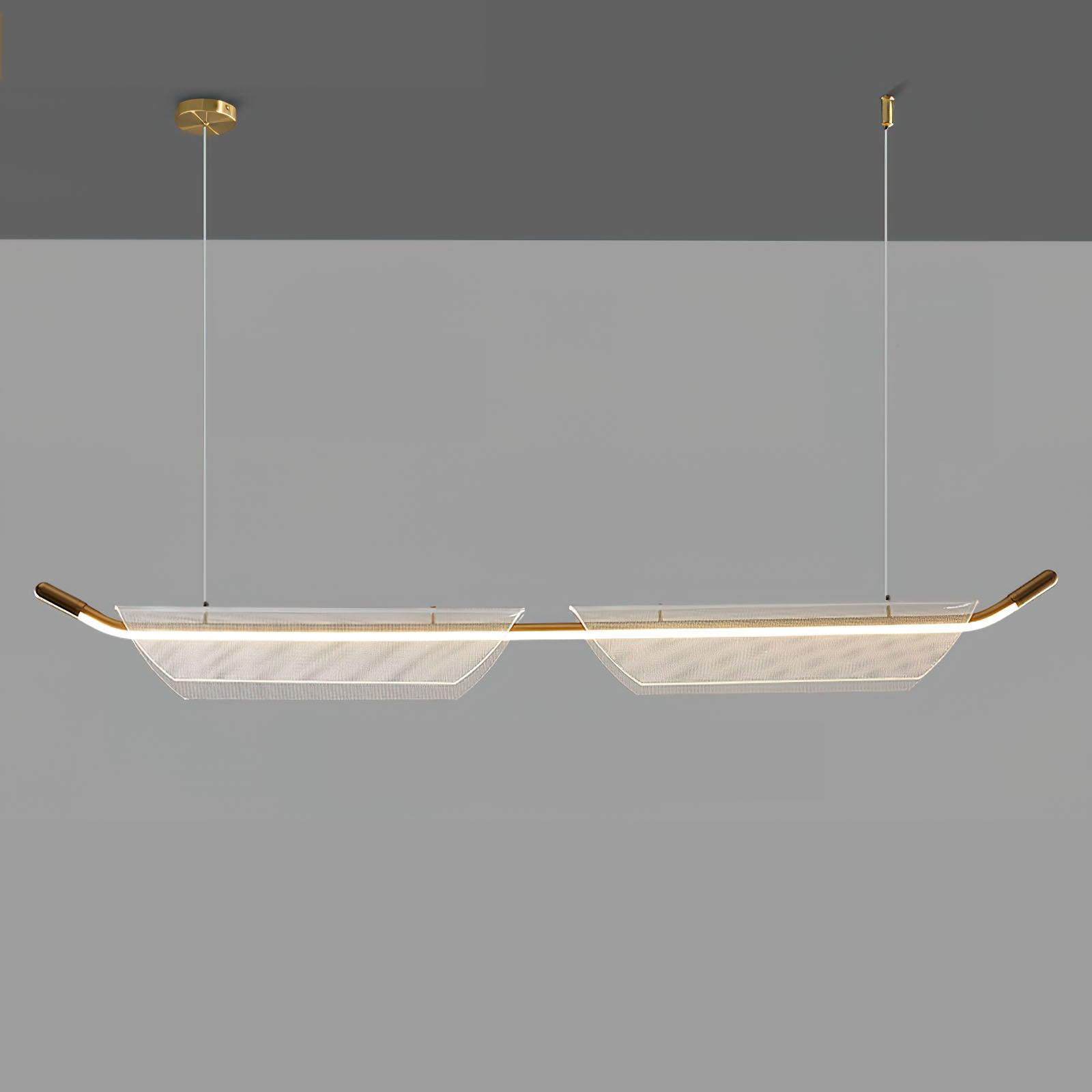 Two Boats Acrylic Pendant Light - Blowlighting