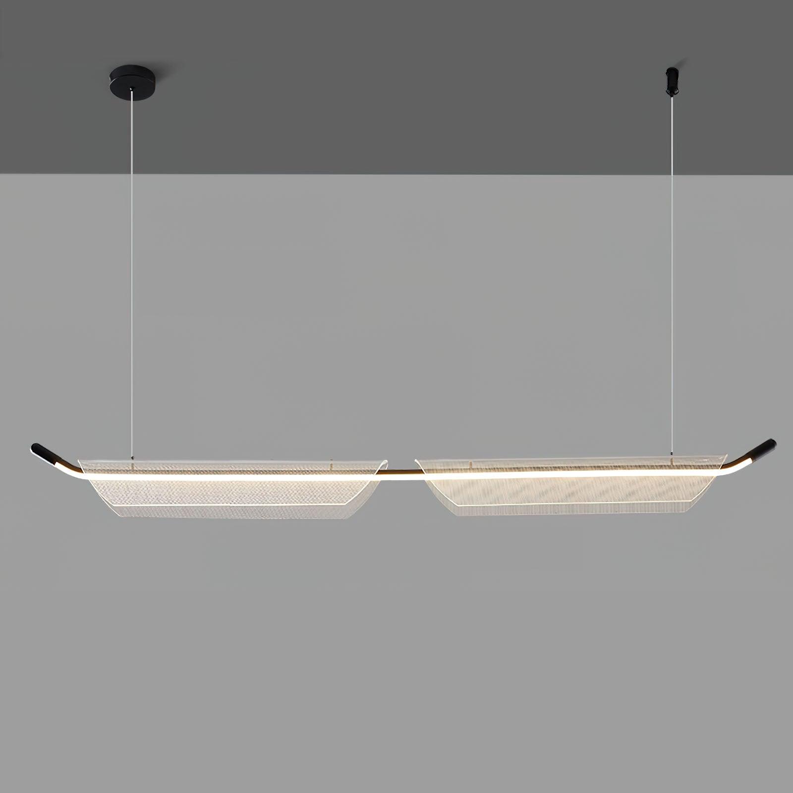 Two Boats Acrylic Pendant Light - Blowlighting