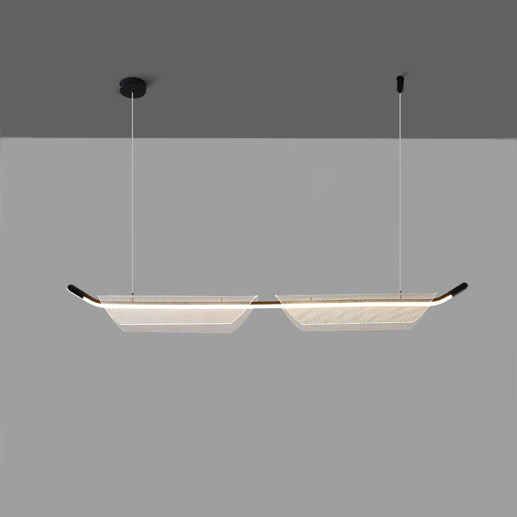 Two Boats Acrylic Pendant Light - Blowlighting