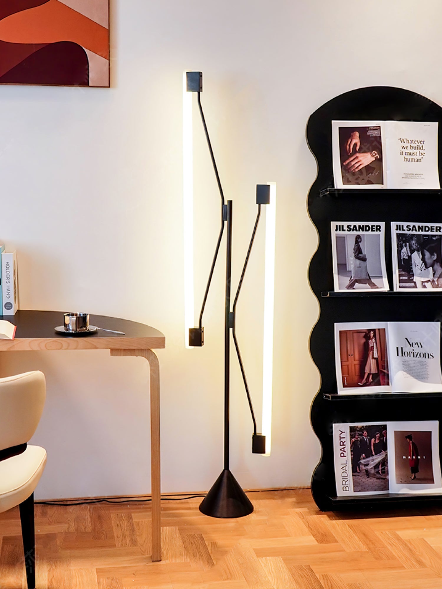 Two Tubes Floor Lamp - Blowlighting