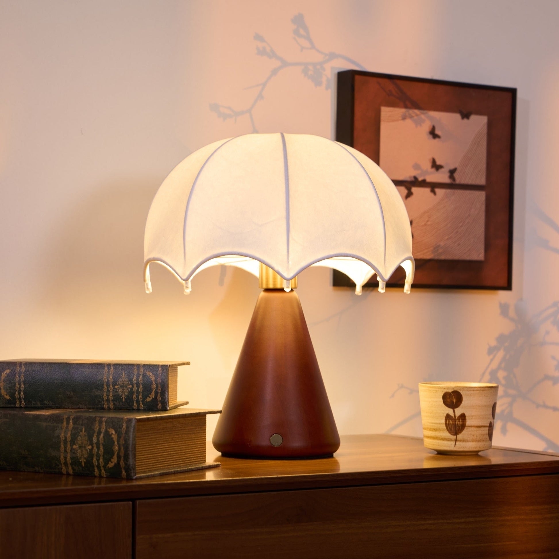Umbrella Silk Table Lamp - Blowlighting