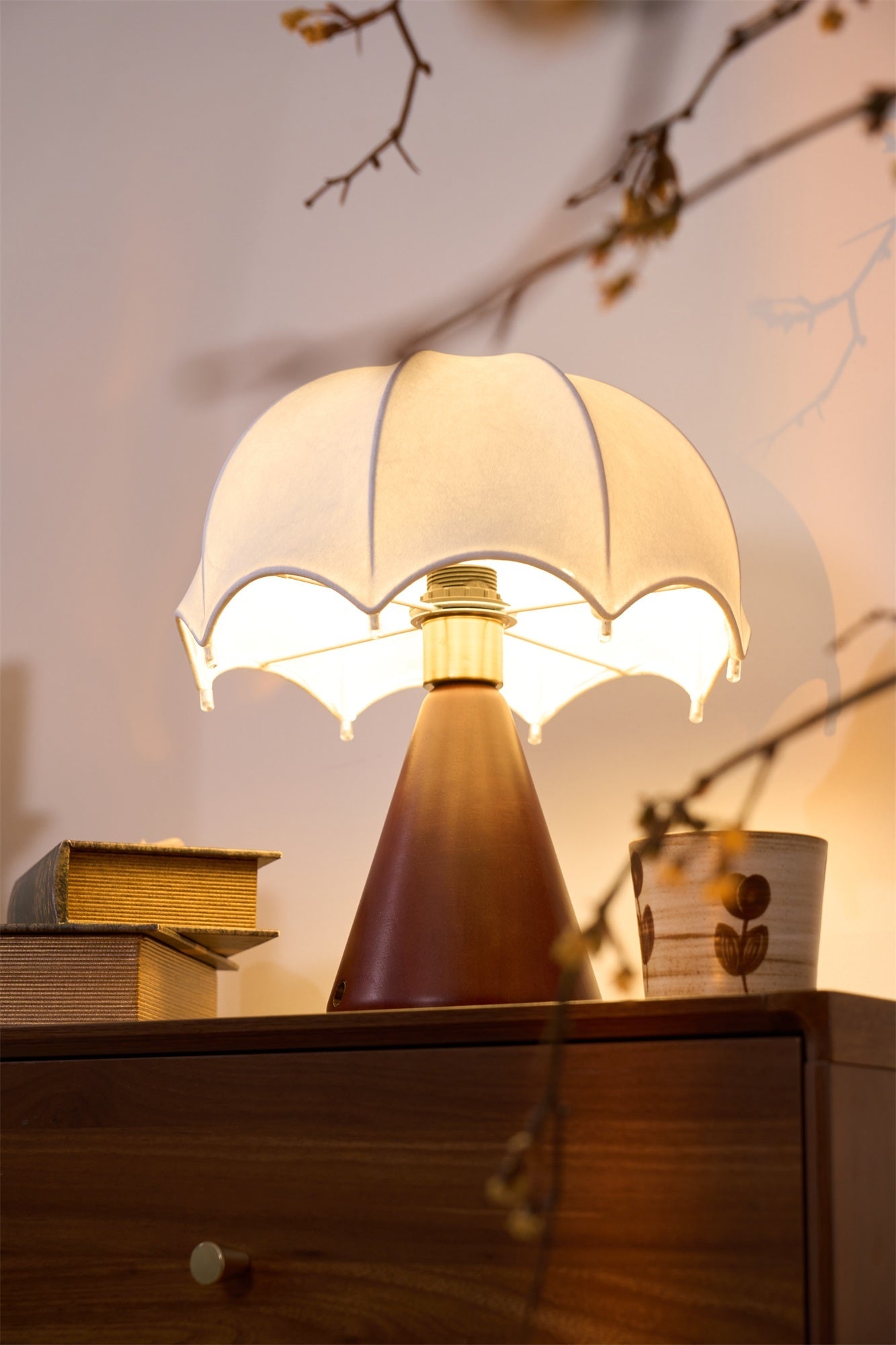 Umbrella Silk Table Lamp - Blowlighting