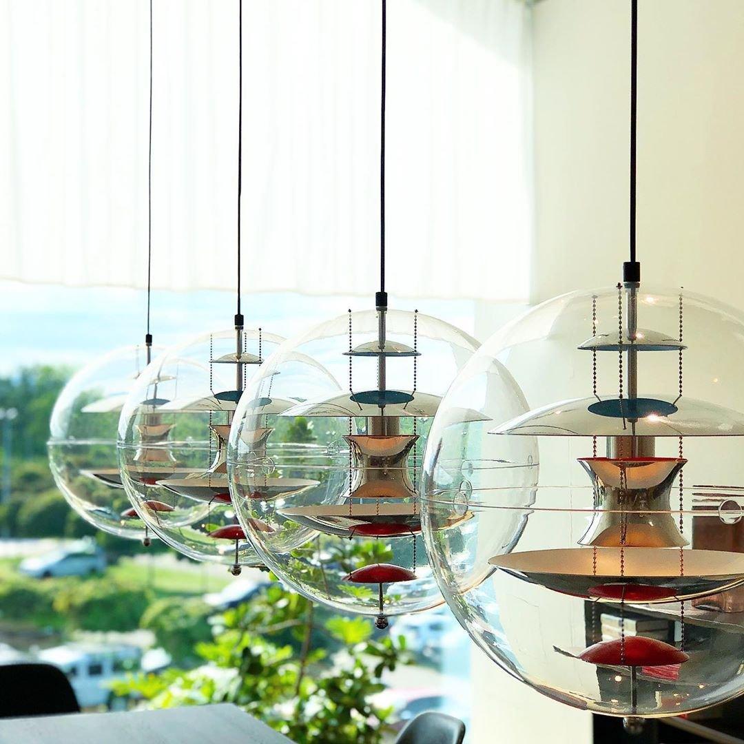 Round Sphere Pendant Lamp - Blowlighting