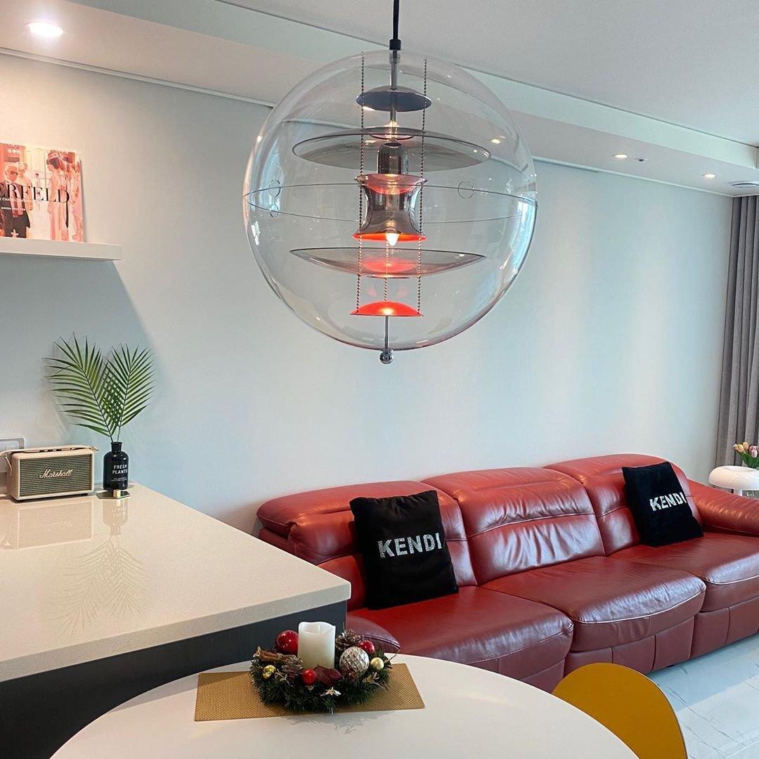 Round Sphere Pendant Lamp - Blowlighting