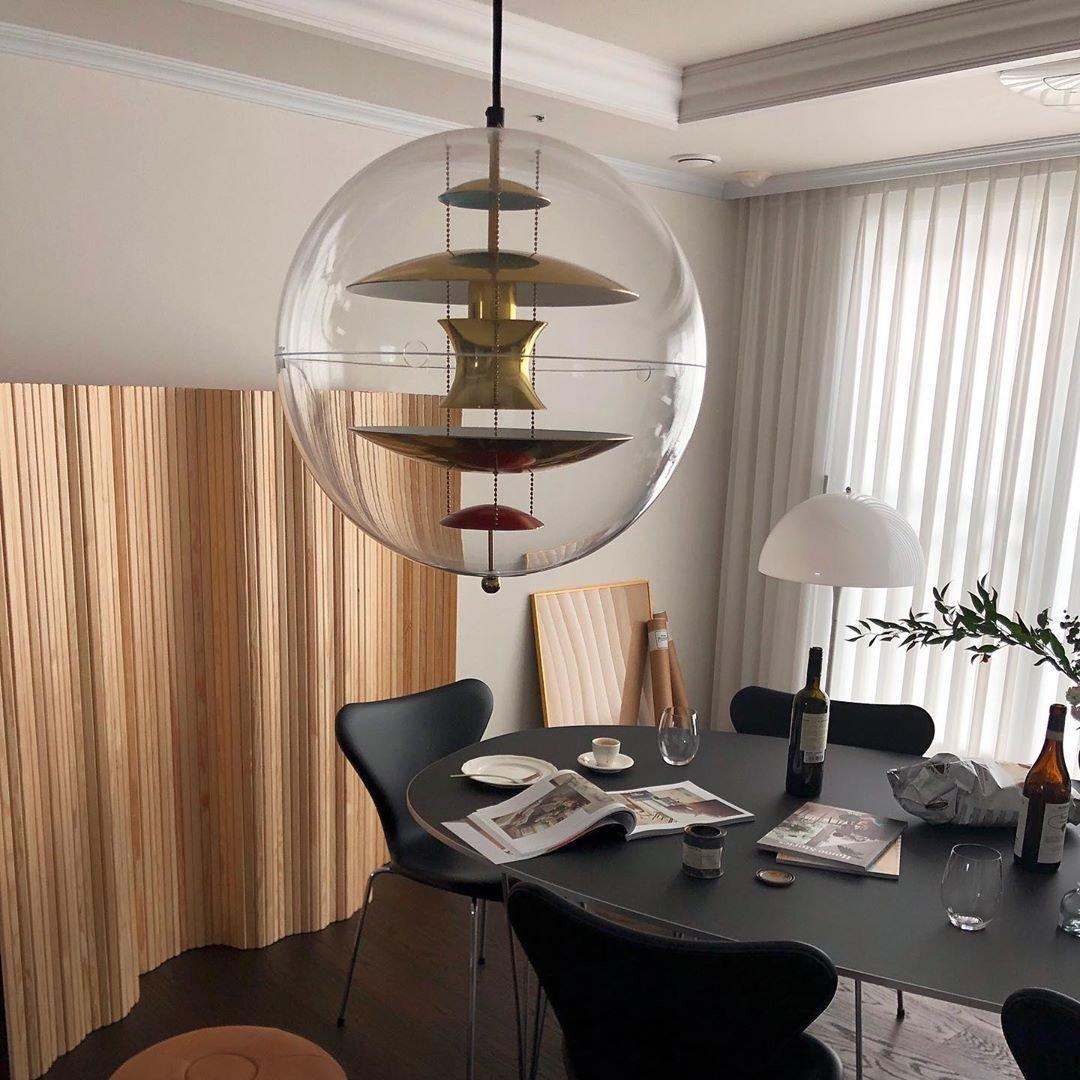 Round Sphere Pendant Lamp - Blowlighting