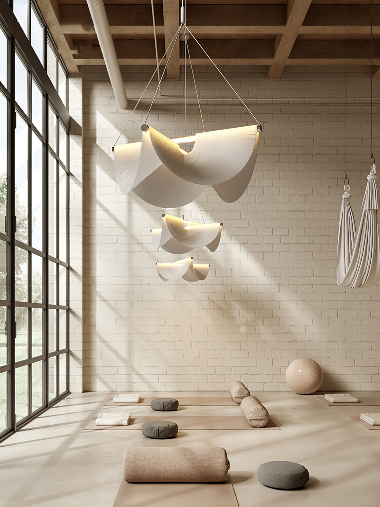 Vaelora Ribbon Pendant Lamp - Blowlighting