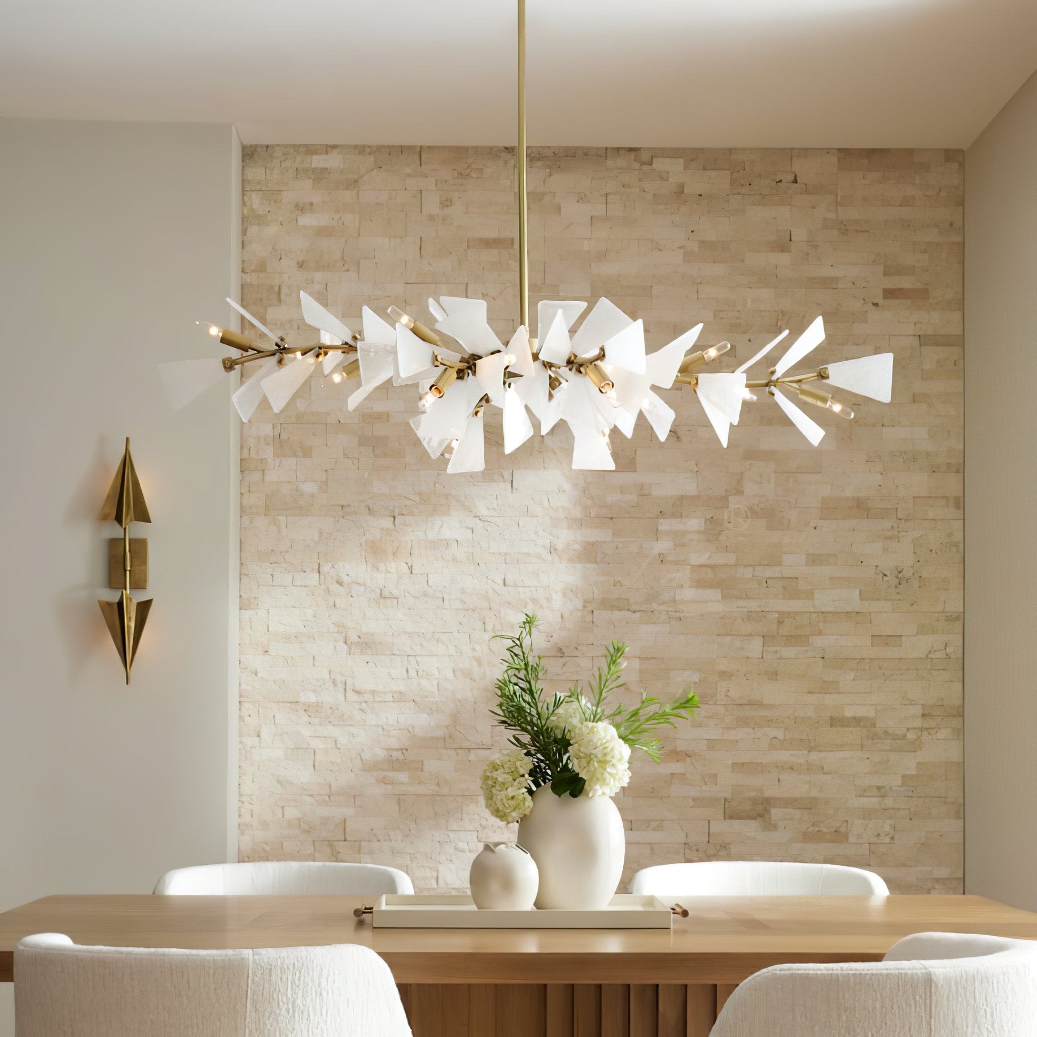 Samuel Luxury Glass Chandelier - Blowlighting