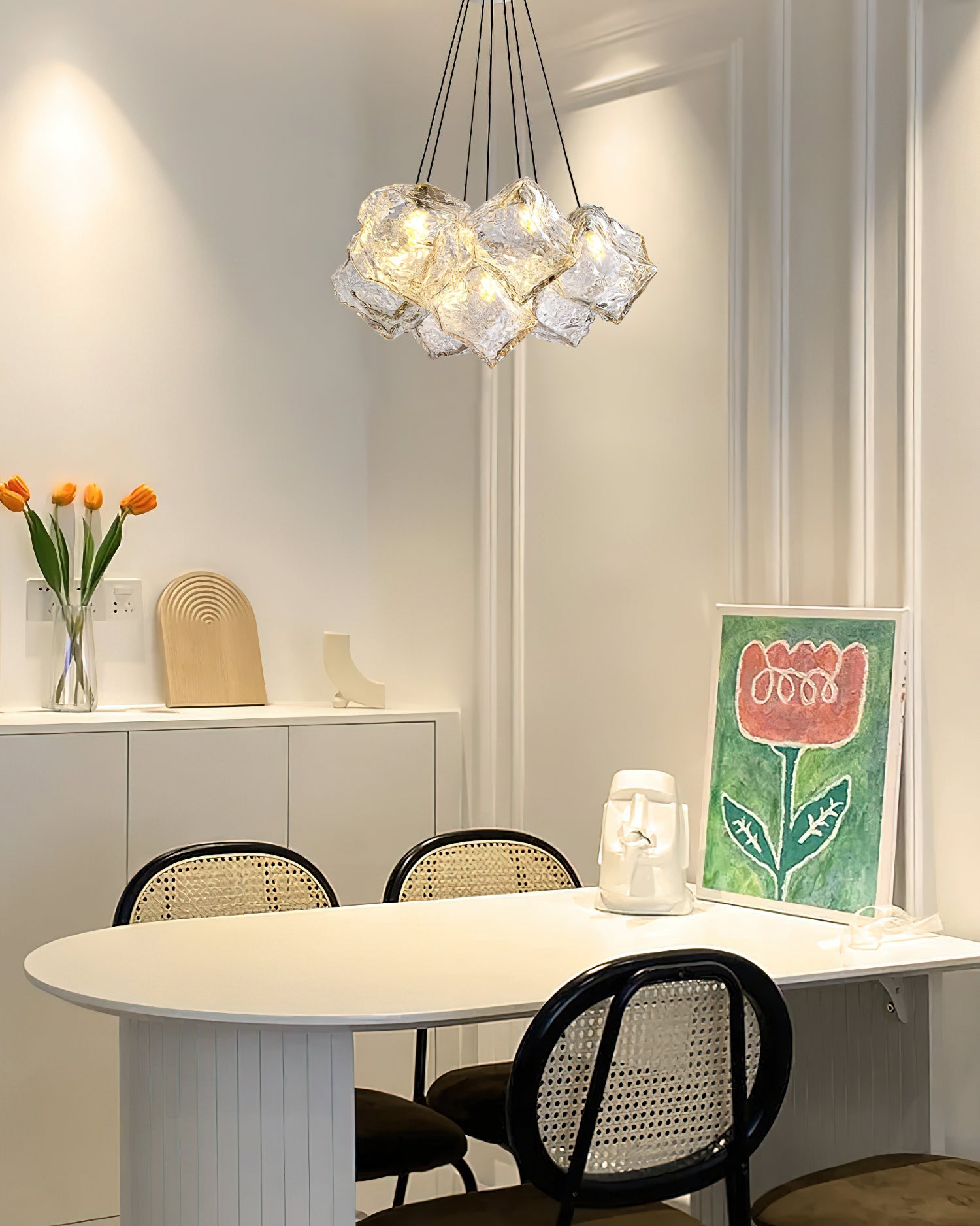 Aurora Chandelier Ice Sparkling - Blowlighting