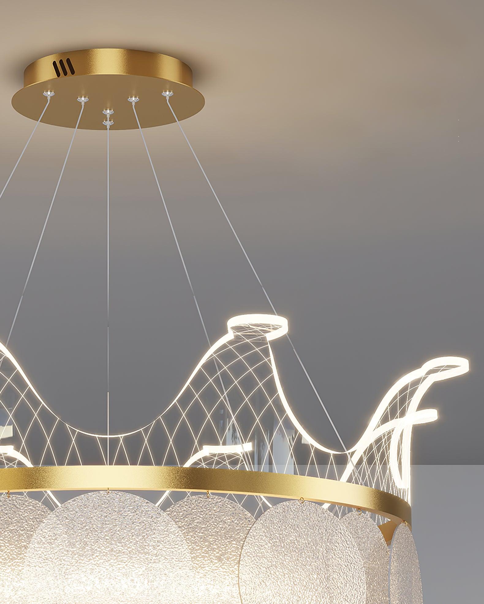 Vivian Luxury Metal Chandelier - Blowlighting