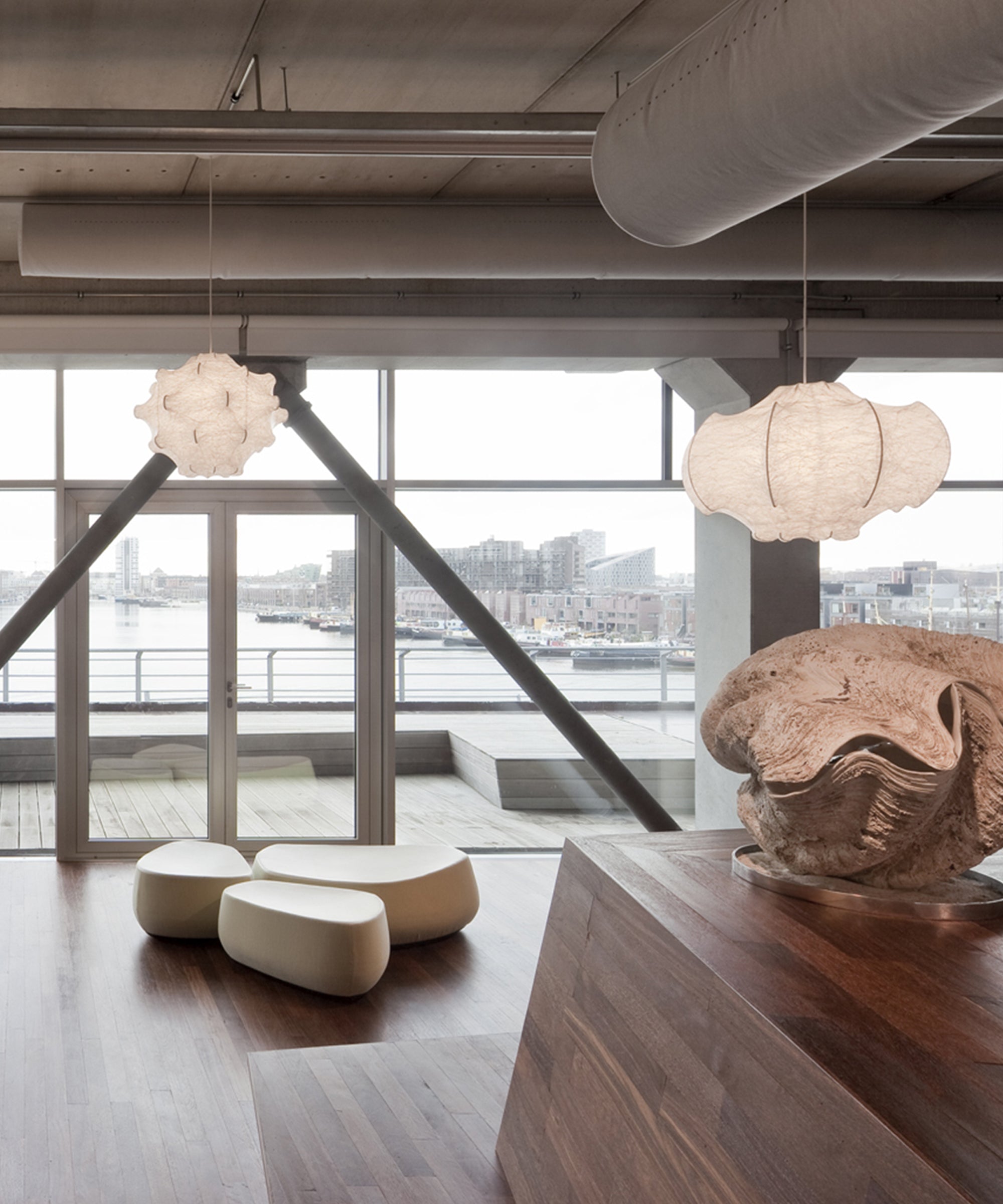 Veil Cocoon Pendant Lamp - Blowlighting