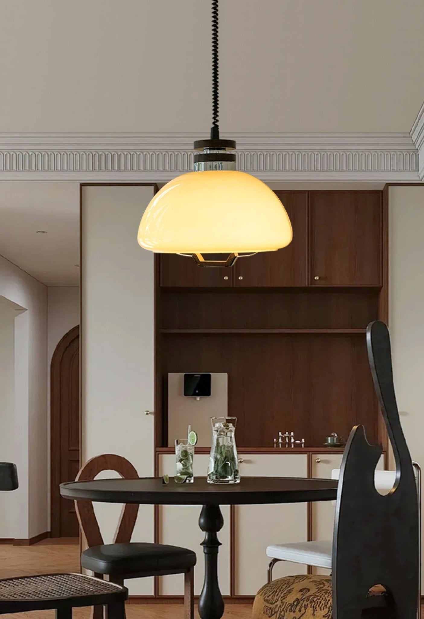 Vela Pudding Pendant Light - Blowlighting