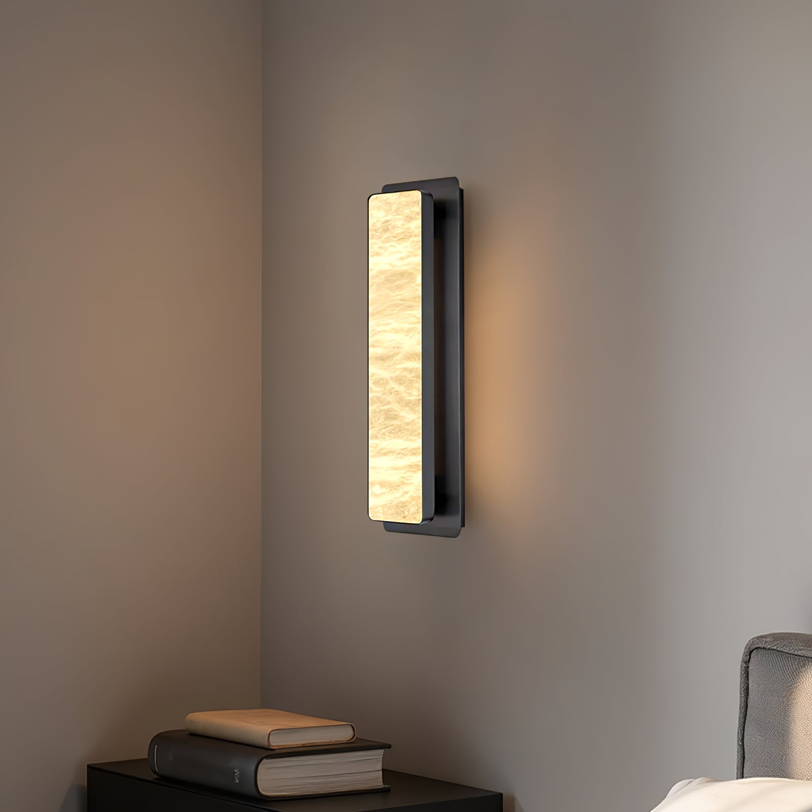 Ollore Linear Alabaster Wall Light - Blowlighting