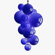 Aurora Chandelier Murano Glass Grape Cluster Art Deco - Blowlighting