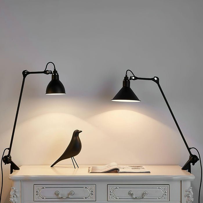 Versa Glide Clamp Table Lamp - Blowlighting