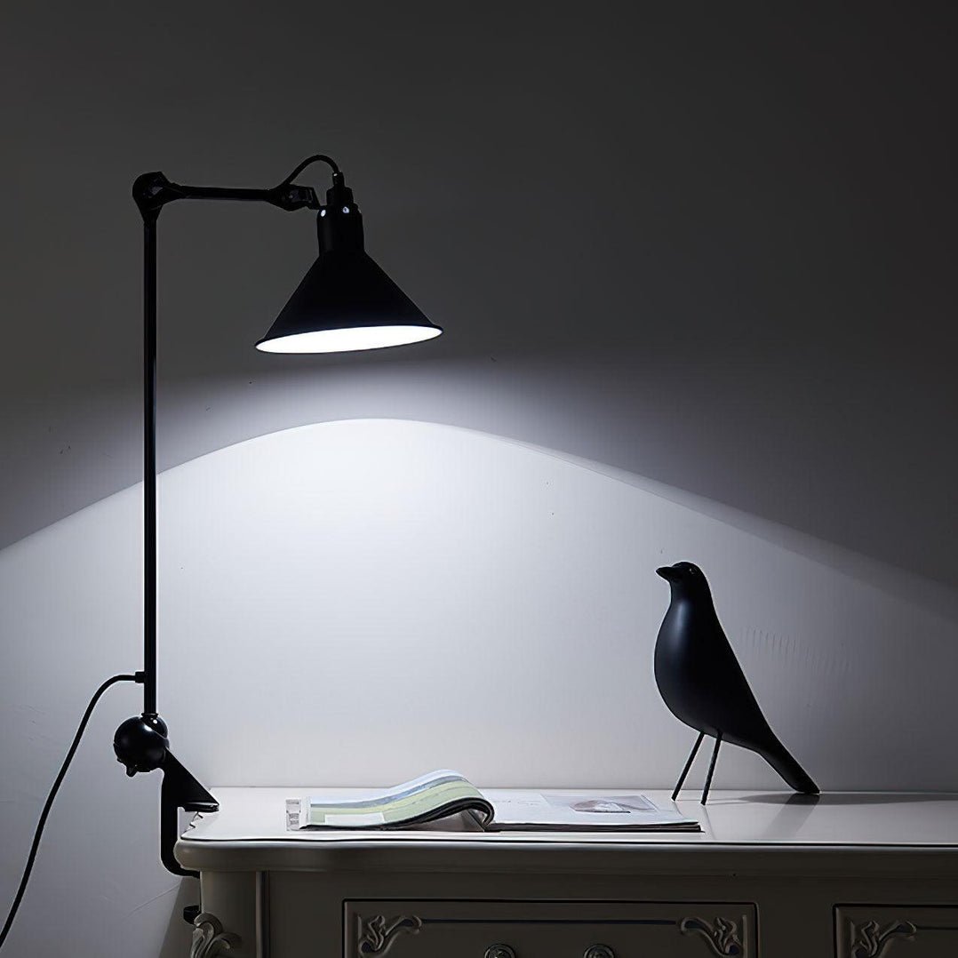 Versa Glide Clamp Table Lamp - Blowlighting