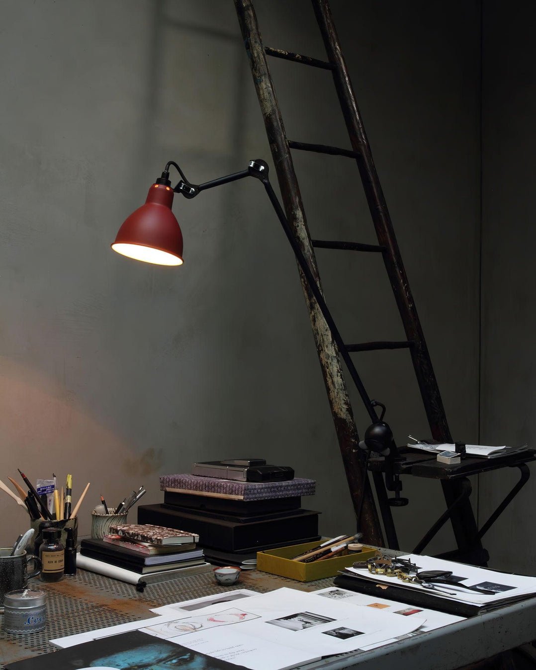 Versa Glide Clamp Table Lamp - Blowlighting