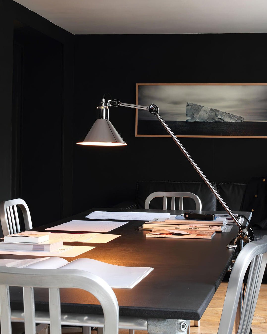 Versa Glide Clamp Table Lamp - Blowlighting