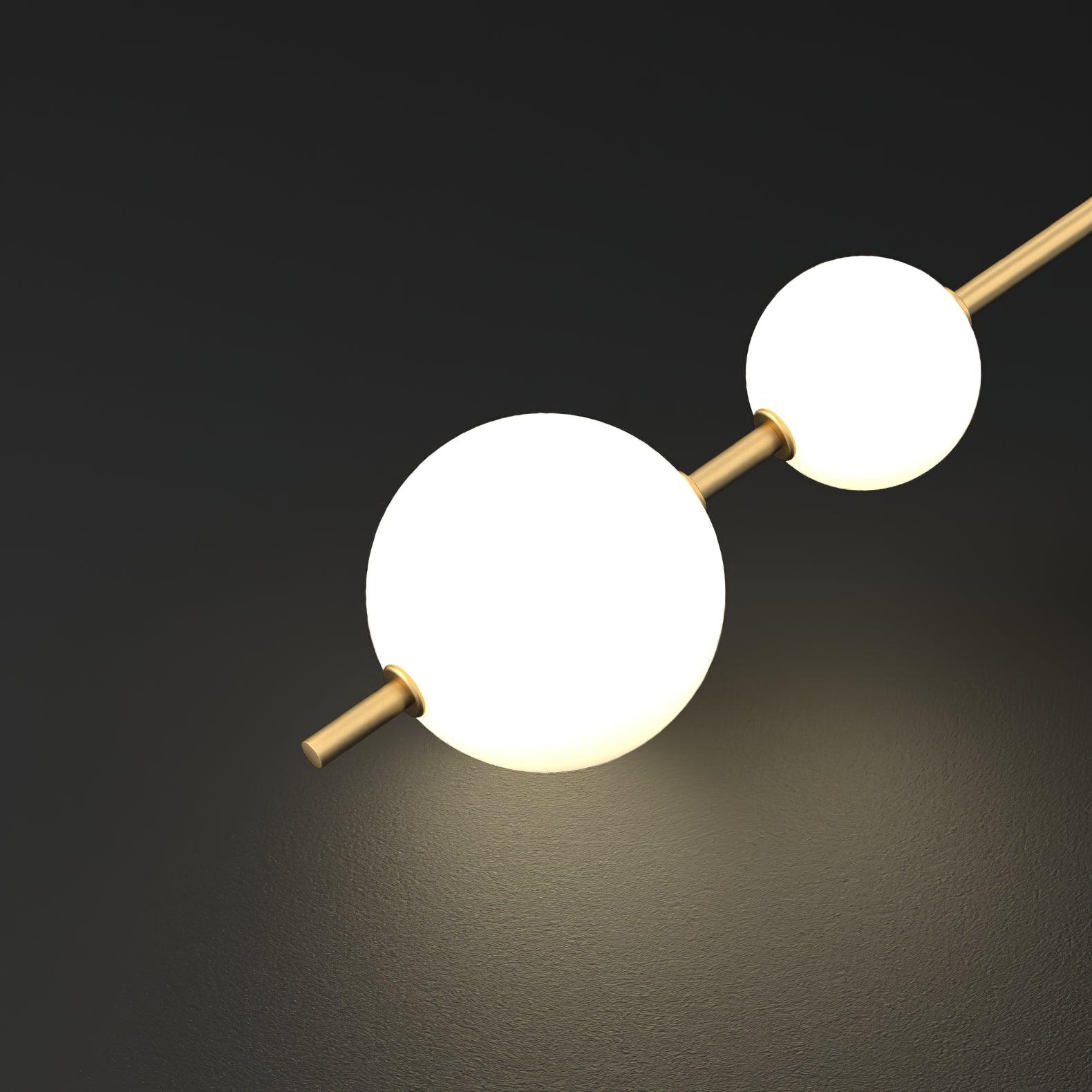 Vertical Globe Wall Lamp - Blowlighting