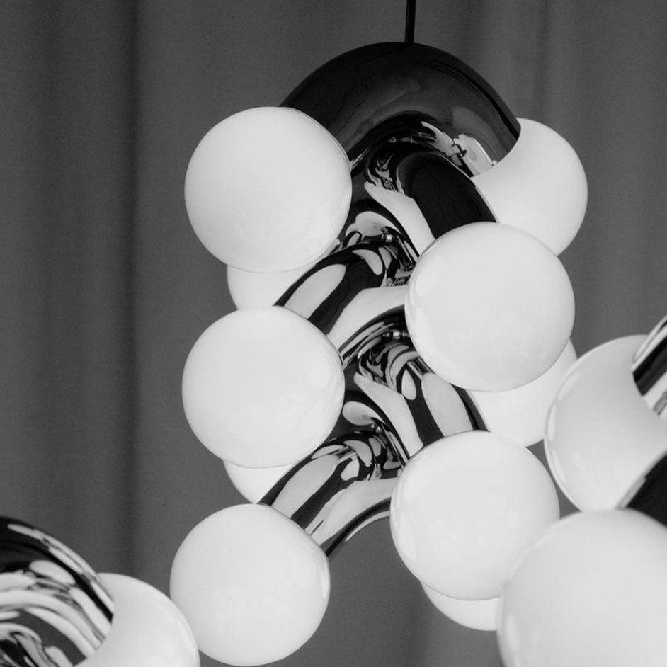 Ermira Premium Nordic Art Metal Glass Pendant Lamp - Blowlighting