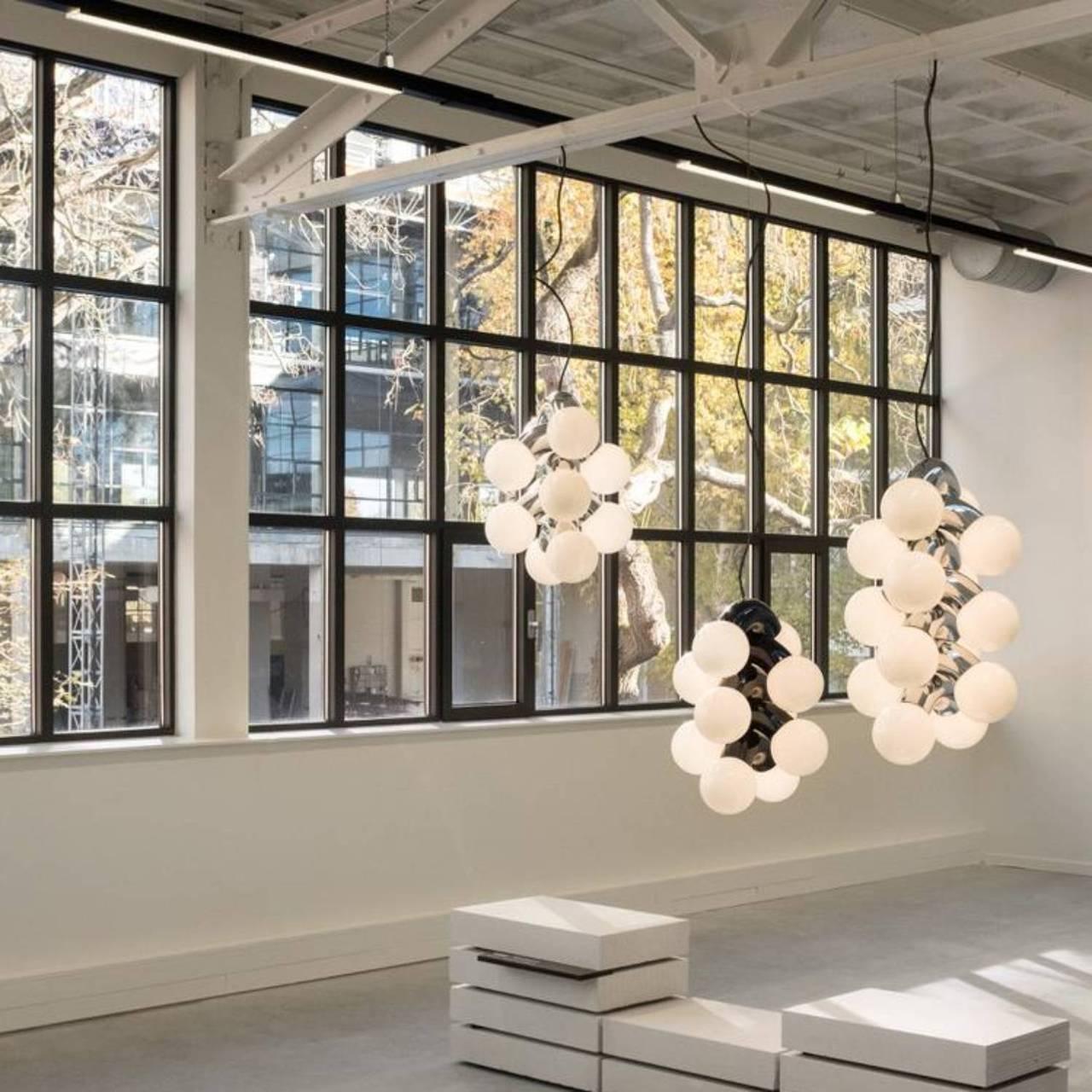 Ermira Premium Nordic Art Metal Glass Pendant Lamp - Blowlighting