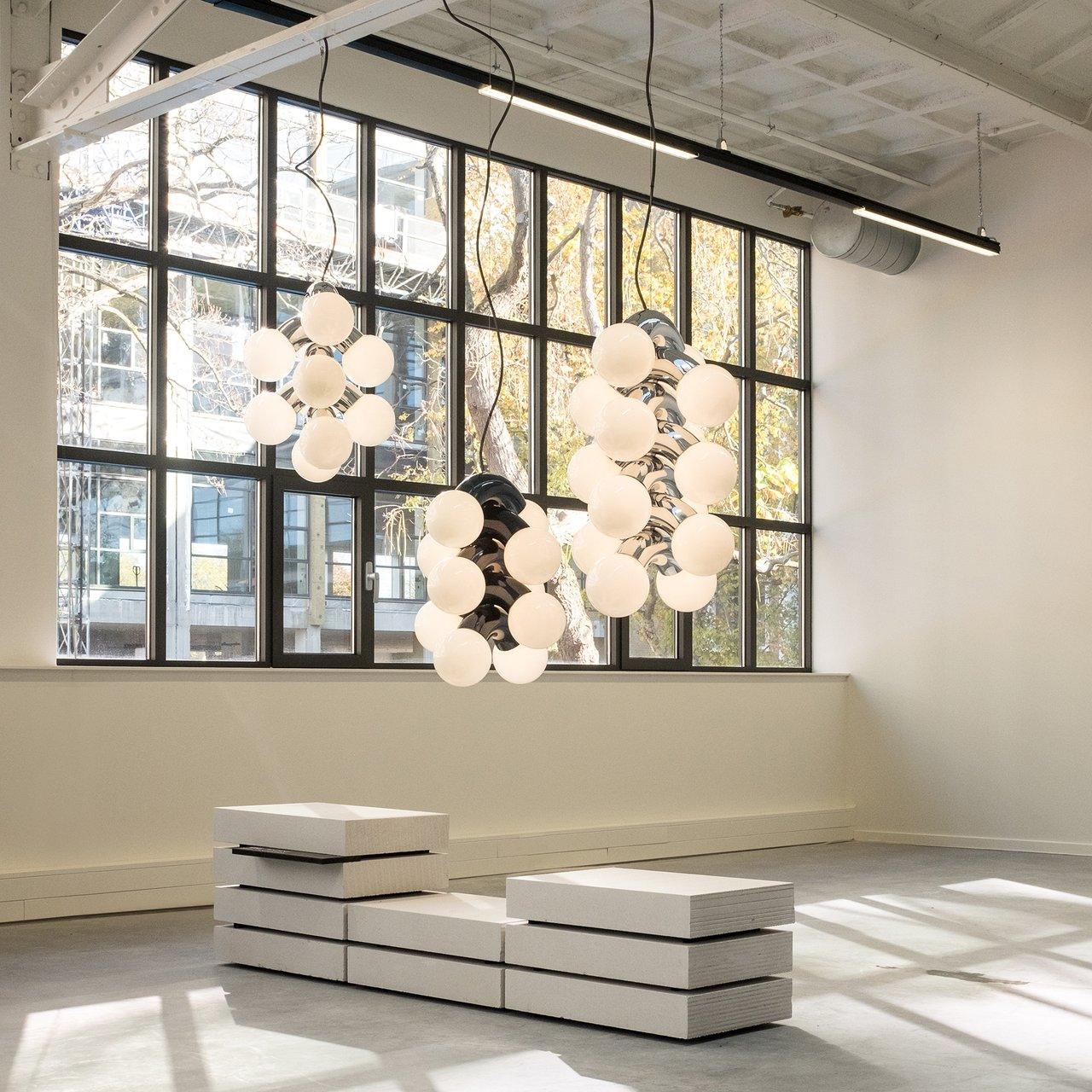 Ermira Premium Nordic Art Metal Glass Pendant Lamp - Blowlighting