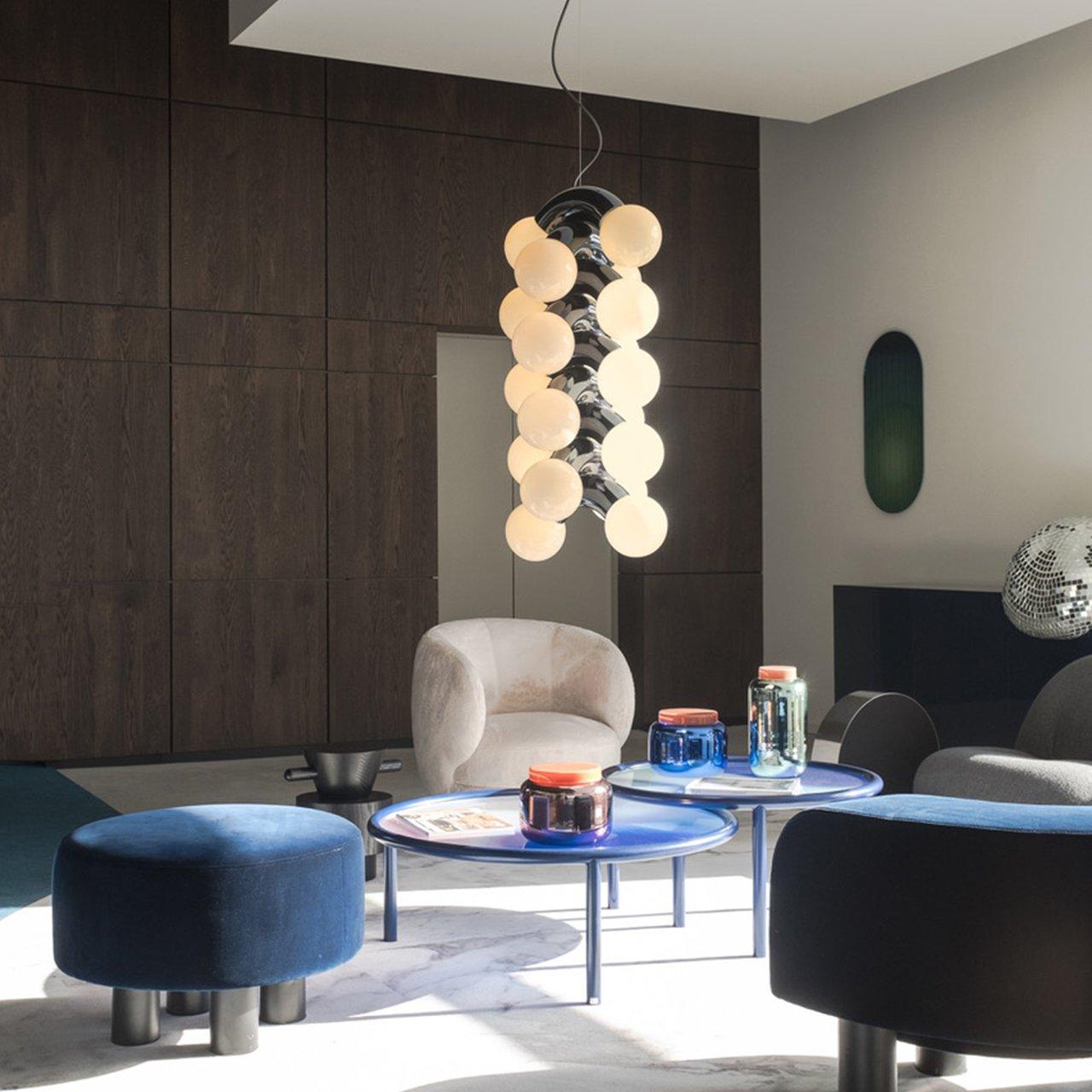 Ermira Premium Nordic Art Metal Glass Pendant Lamp - Blowlighting