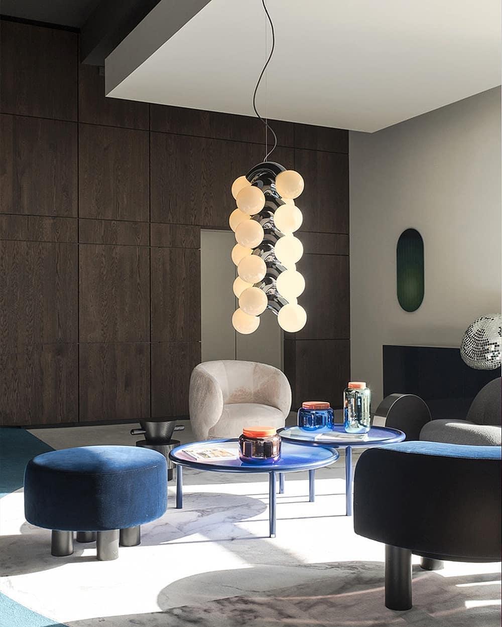 Ermira Premium Nordic Art Metal Glass Pendant Lamp - Blowlighting