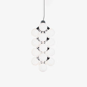 Ermira Premium Nordic Art Metal Glass Pendant Lamp - Blowlighting