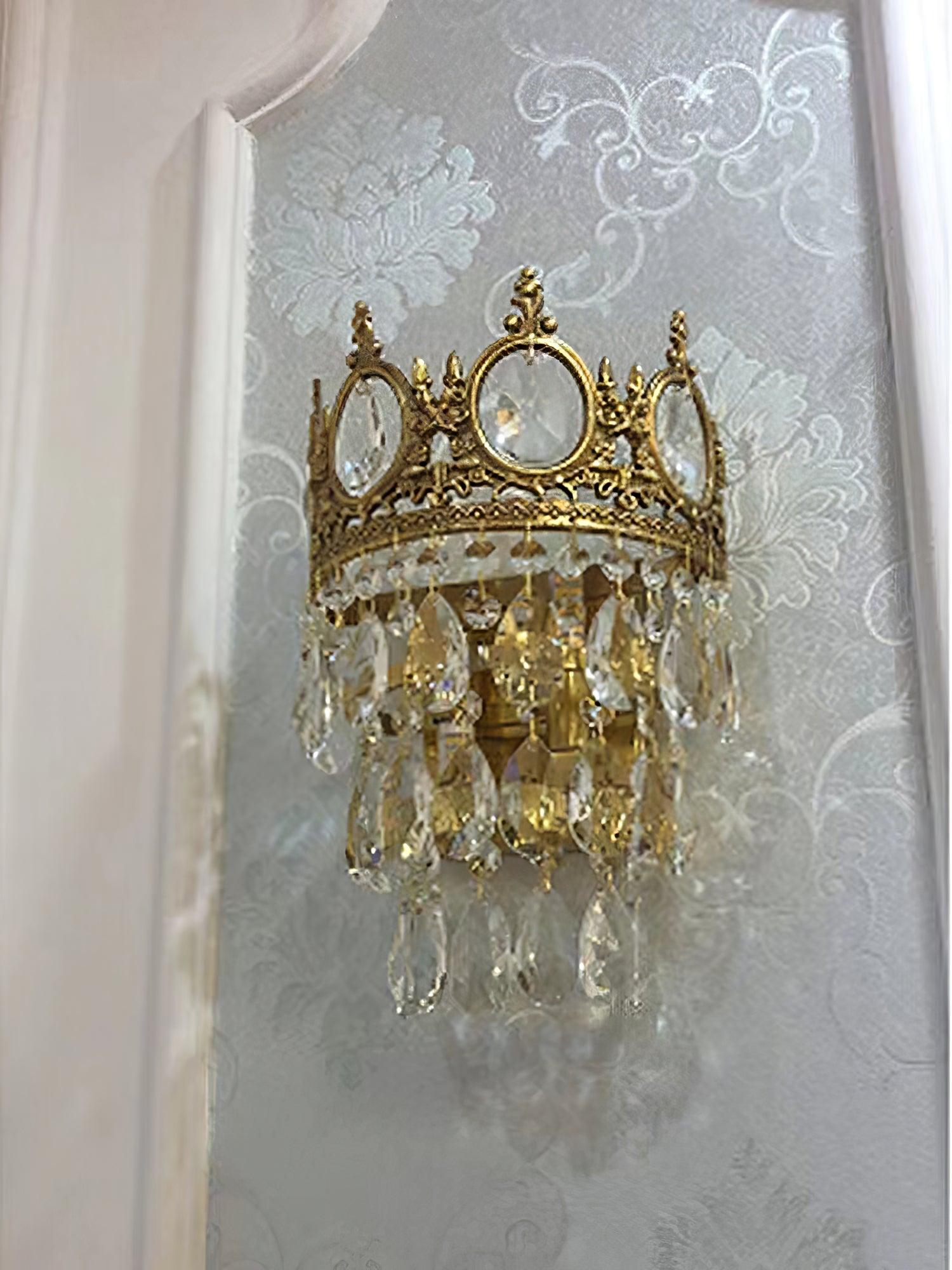 Ulliryra Vintage Crystal Wall Light - Blowlighting
