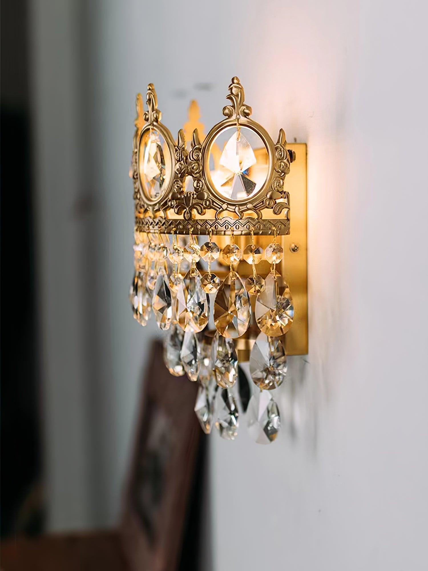 Ulliryra Vintage Crystal Wall Light - Blowlighting